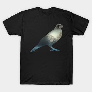 the  Raven - double exposure T-Shirt